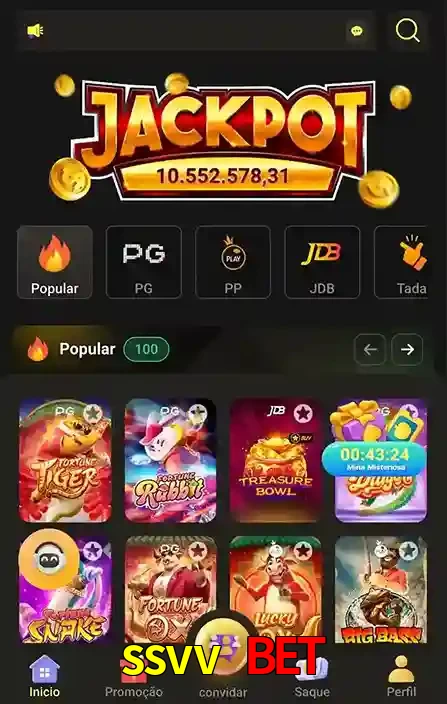Promoções Especiais no ssvv bet App